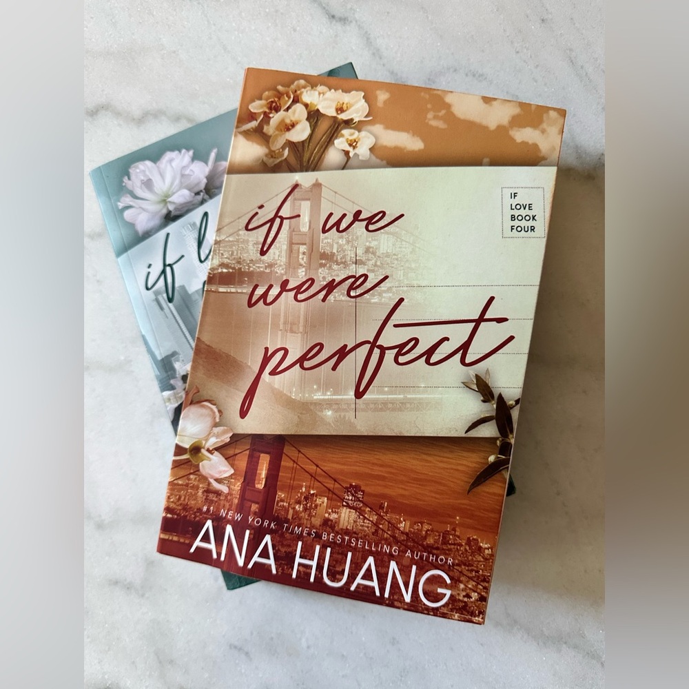 Both Books-ANA HUANG-'If We Were Perfect' & If love had a price